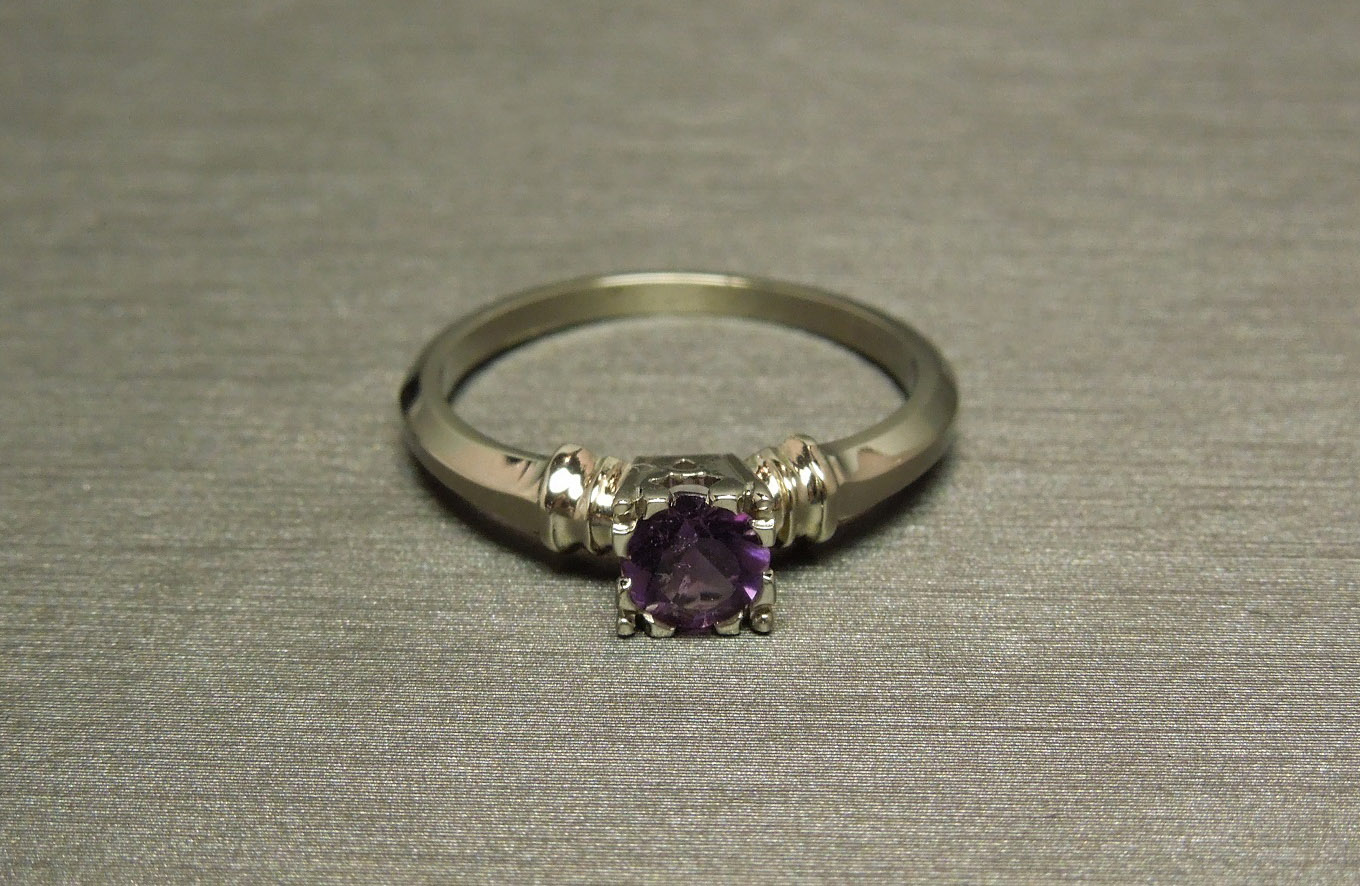 antique amethyst