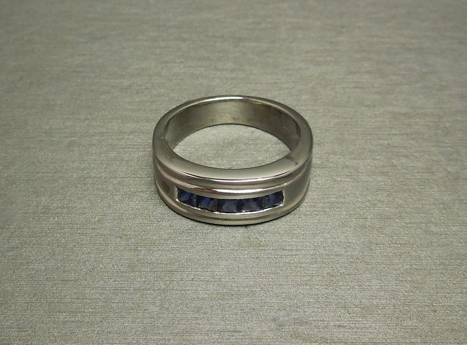 platinum kashmir sapphire