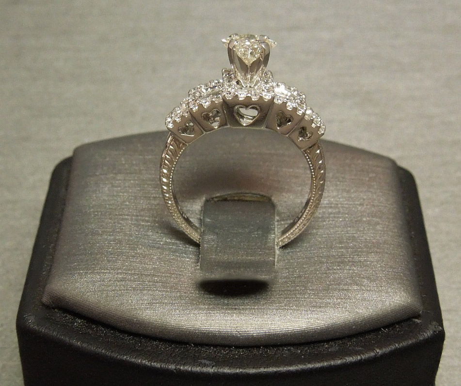 princess cut diamond solitaire